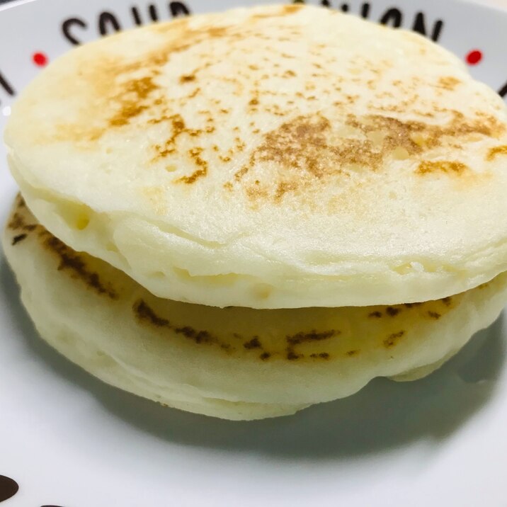 もちもち米粉パンケーキ